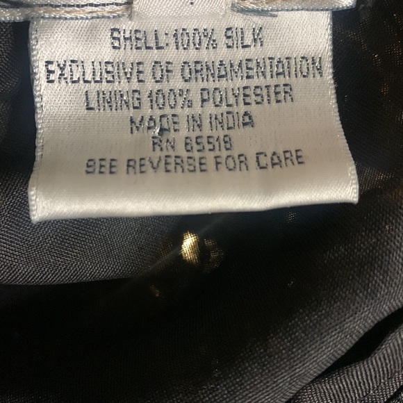 Vintage Silk New With Tags Sténay 70s/80s Sequins Beaded Formal Blouse - Picture 10 of 16